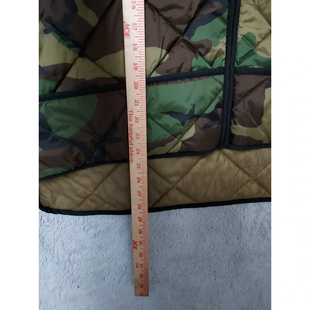 Northwest Territory Hunting Vest Mens 2XL XXL Quilted Full Zip Insulated Camo